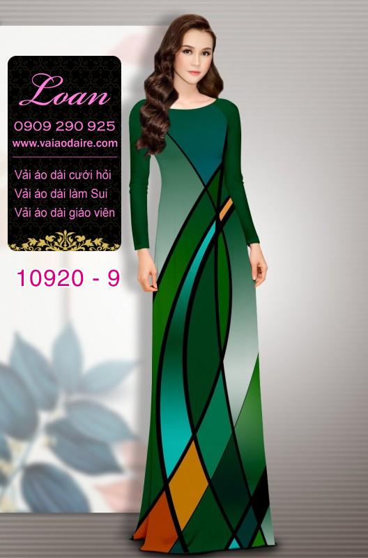 Vải áo dài hoa 3D Vải áo dài hoa 3D