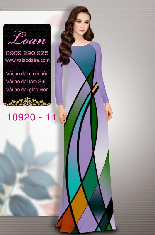 Vải áo dài hoa 3D Vải áo dài hoa 3D
