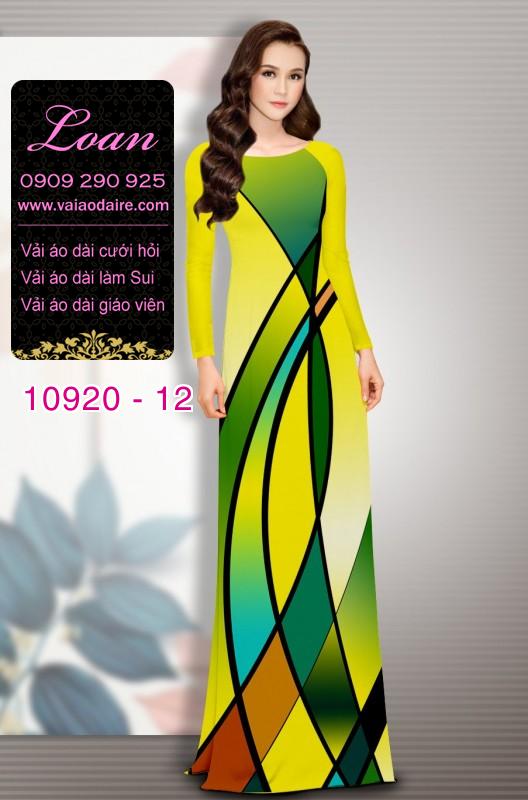 Vải áo dài hoa 3D Vải áo dài hoa 3D