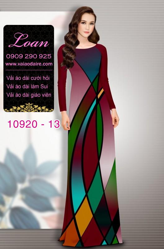 Vải áo dài hoa 3D Vải áo dài hoa 3D