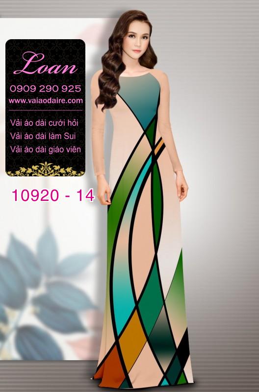 Vải áo dài hoa 3D Vải áo dài hoa 3D