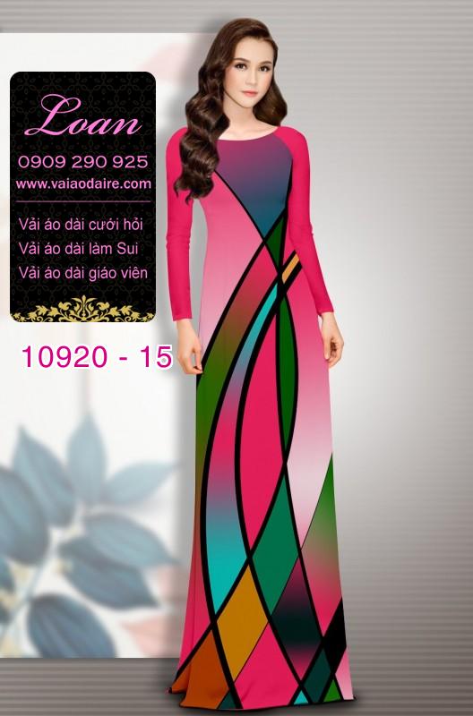 Vải áo dài hoa 3D Vải áo dài hoa 3D