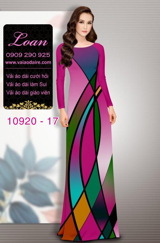 Vải áo dài hoa 3D Vải áo dài hoa 3D