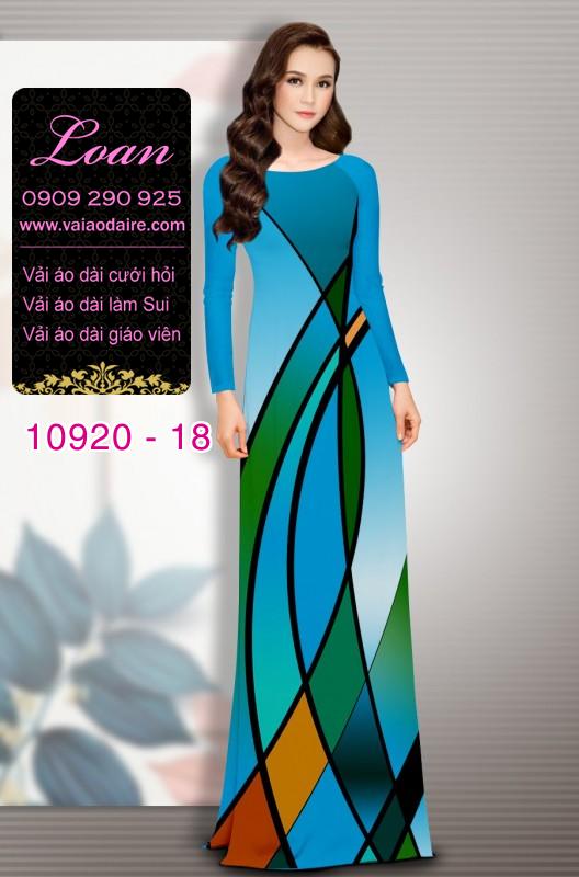 Vải áo dài hoa 3D Vải áo dài hoa 3D