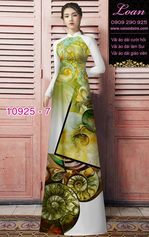 Vải áo dài hoa 3D