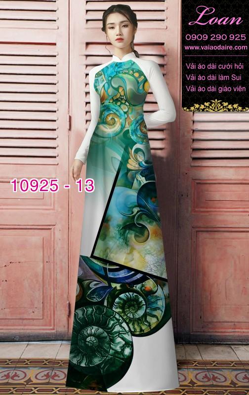 Vải áo dài hoa 3D