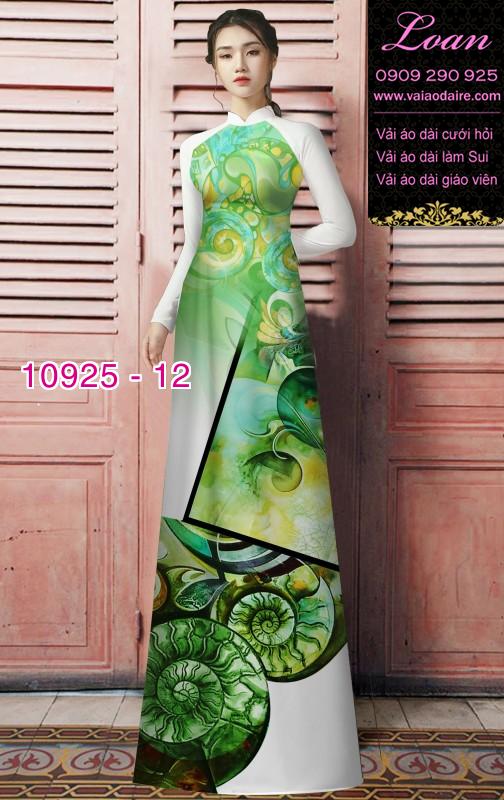 Vải áo dài hoa 3D