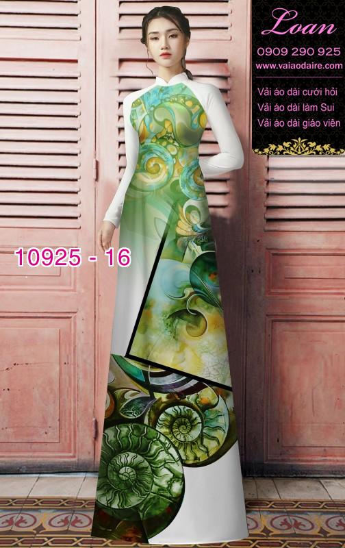 Vải áo dài hoa 3D