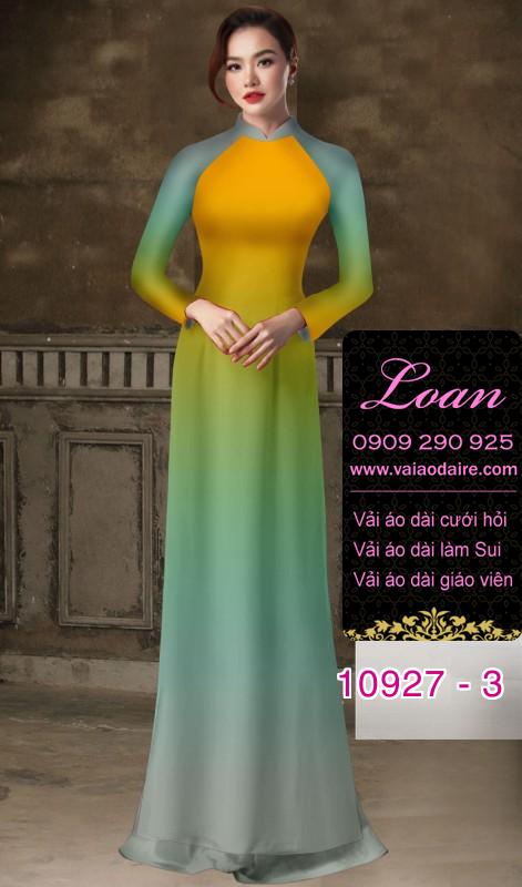 Vải áo dài wat màu
