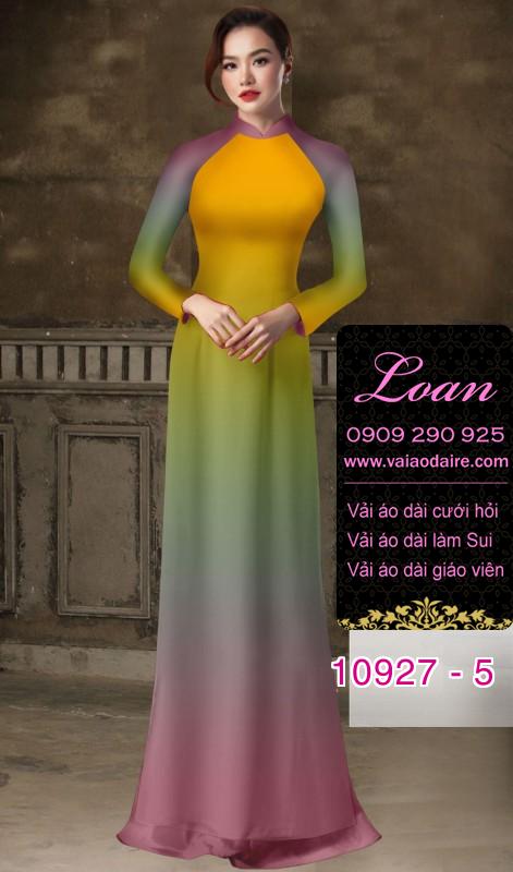 Vải áo dài wat màu