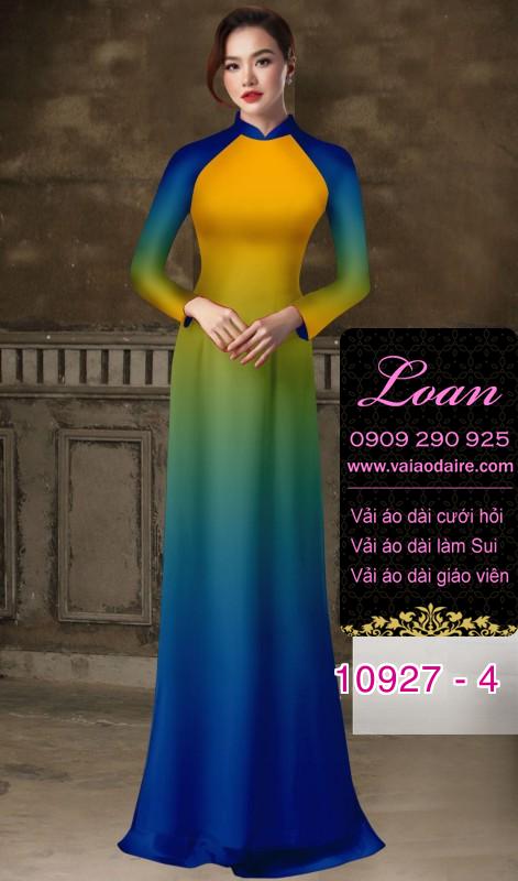 Vải áo dài wat màu