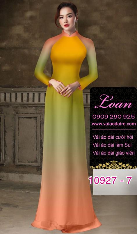 Vải áo dài wat màu