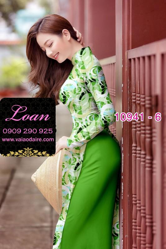 Vải áo dài hoa nguyên áo