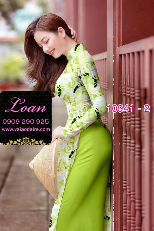Vải áo dài hoa nguyên áo