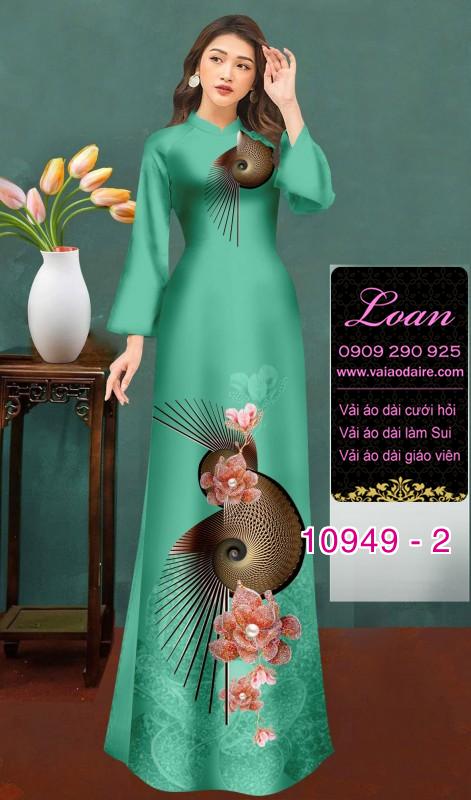 Vải áo dài hoa 3D Vải áo dài hoa 3D