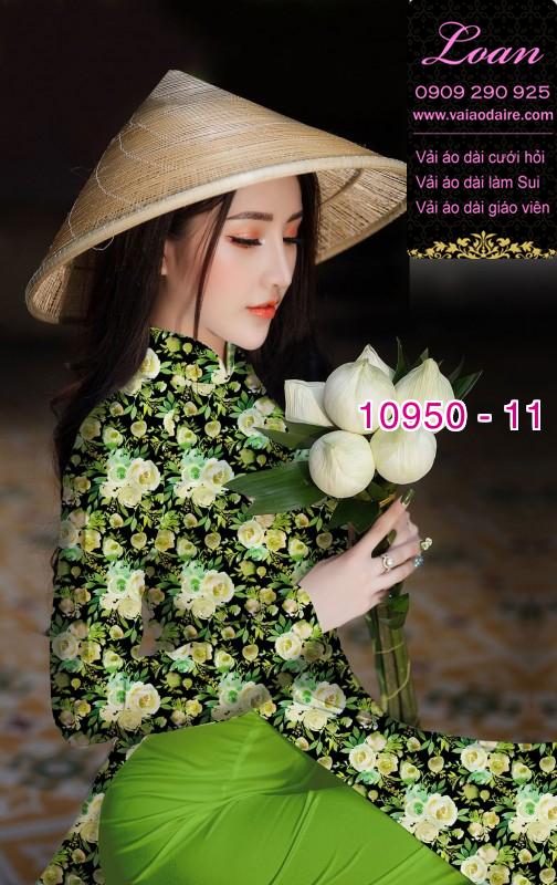 Vải áo dài hoa đều Vải áo dài hoa đều