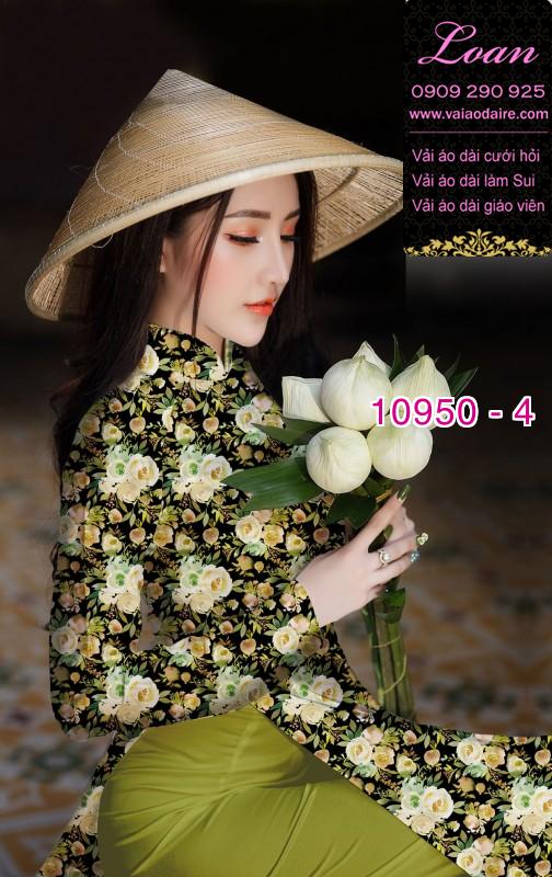 Vải áo dài hoa đều Vải áo dài hoa đều