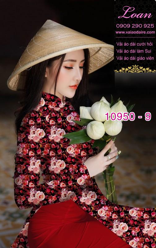 Vải áo dài hoa đều Vải áo dài hoa đều