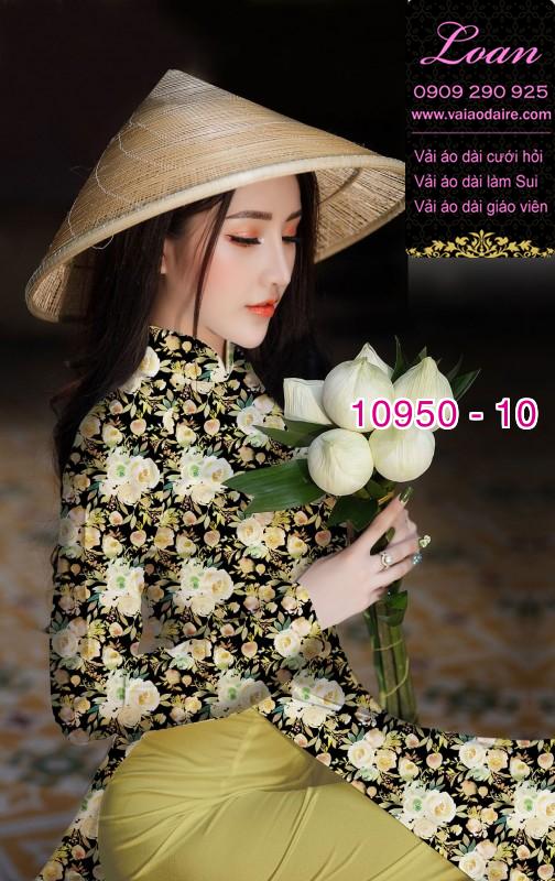 Vải áo dài hoa đều Vải áo dài hoa đều