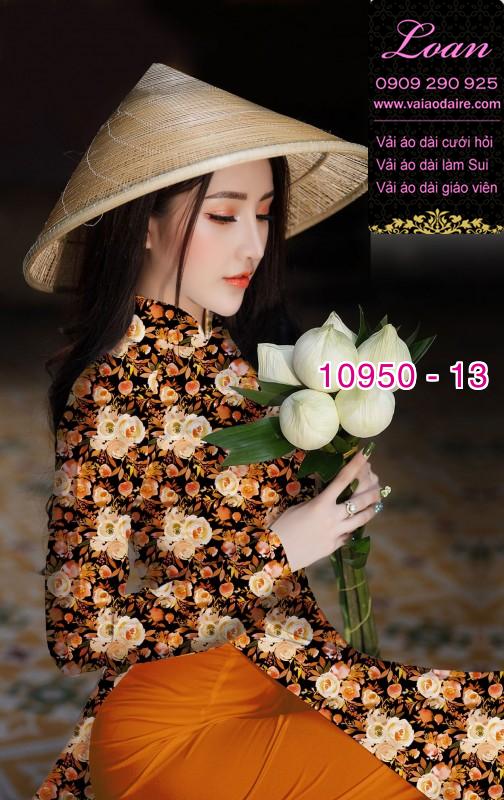 Vải áo dài hoa đều Vải áo dài hoa đều