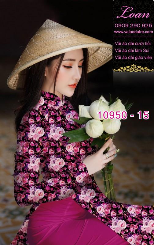 Vải áo dài hoa đều Vải áo dài hoa đều