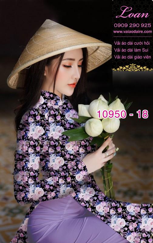 Vải áo dài hoa đều Vải áo dài hoa đều