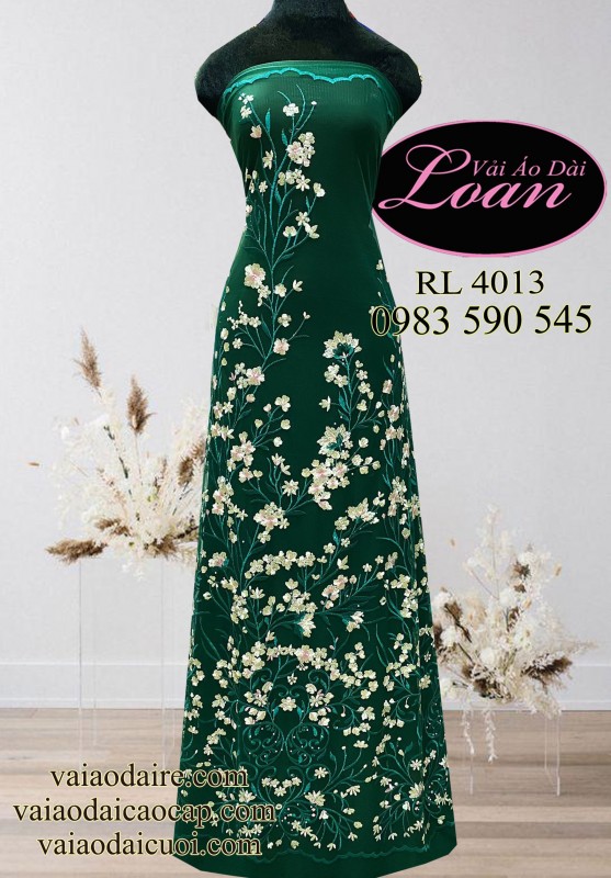 Vải áo dài ren cao cấp