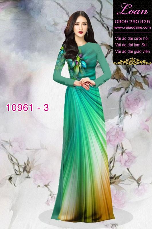 Vải áo dài vệt sáng