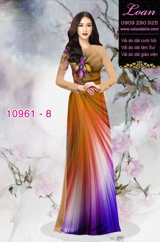 Vải áo dài vệt sáng