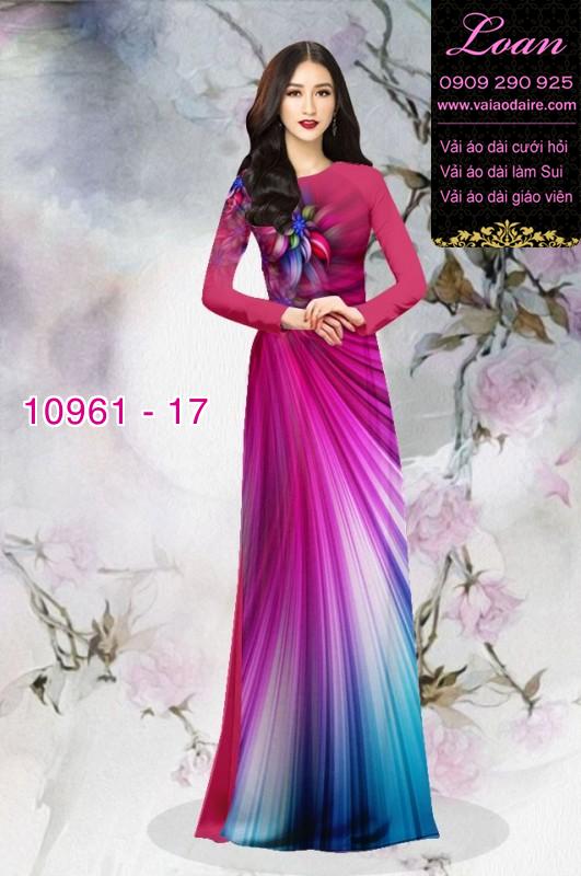 Vải áo dài vệt sáng