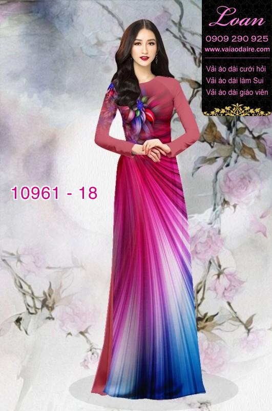 Vải áo dài vệt sáng