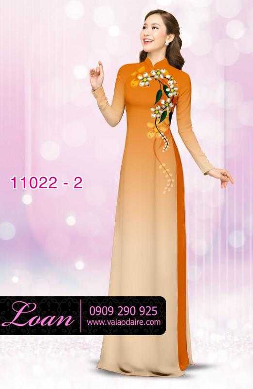 Vải áo dài hoa 3D
