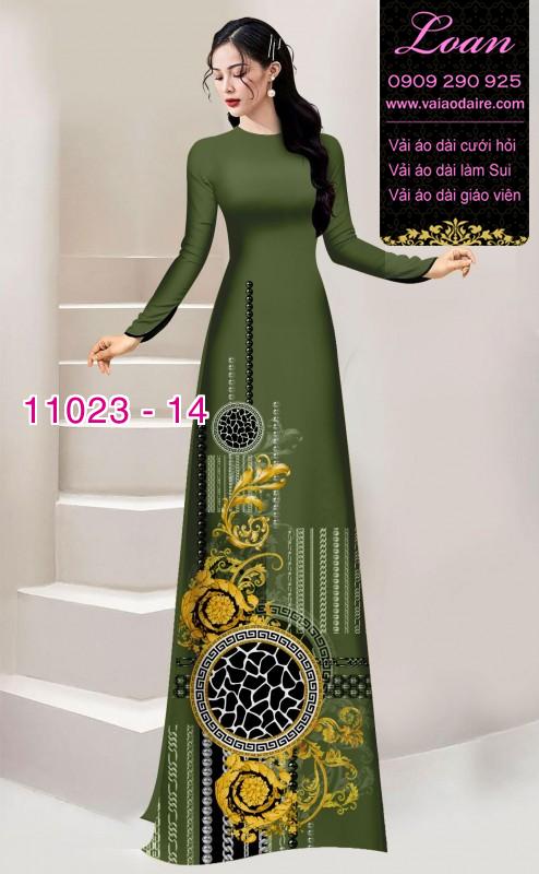 Vải áo dài hoa 3D Vải áo dài hoa 3D