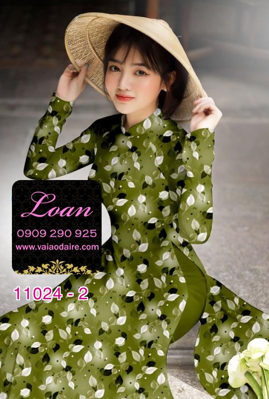 Vải áo dài hoa nhỏ