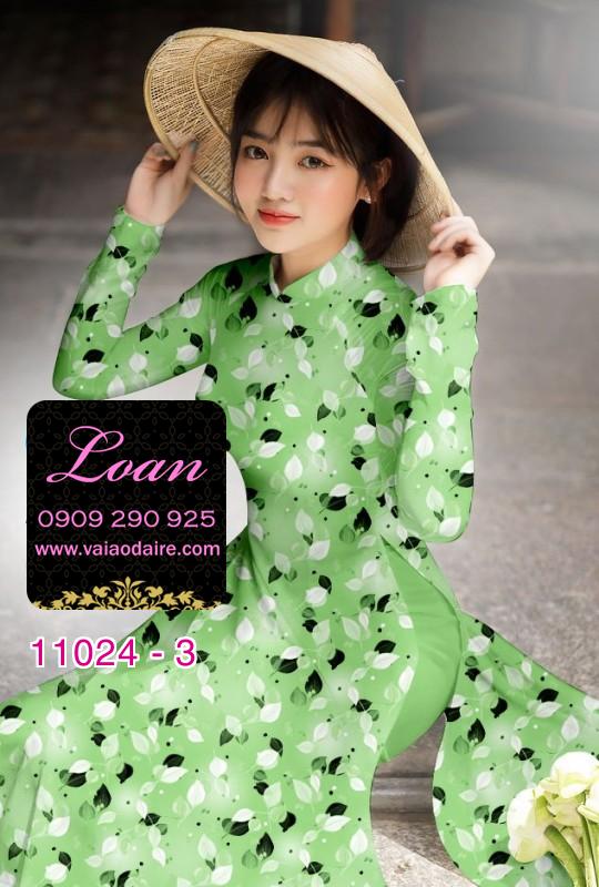 Vải áo dài hoa nhỏ