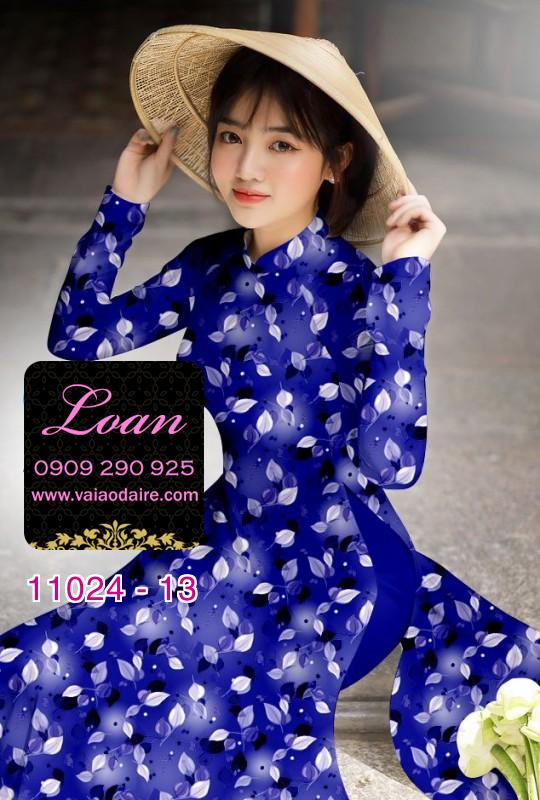 Vải áo dài hoa nhỏ