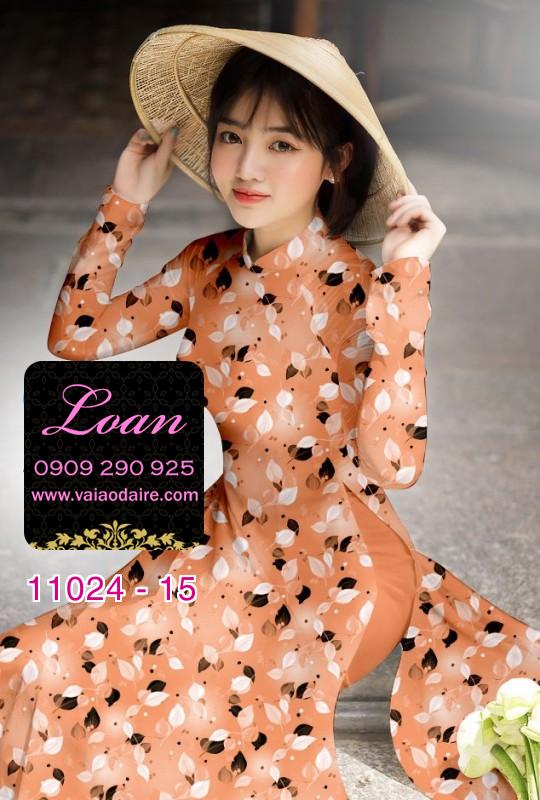 Vải áo dài hoa nhỏ