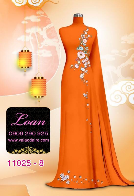 Vải áo dài hoa nhẹ nhàng