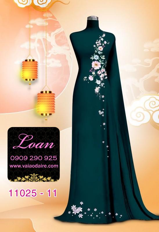 Vải áo dài hoa nhẹ nhàng