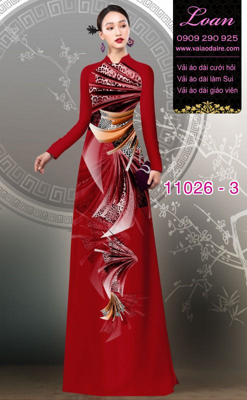Vải áo dài lập thể