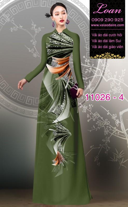 Vải áo dài lập thể