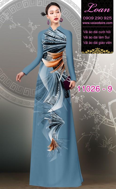 Vải áo dài lập thể