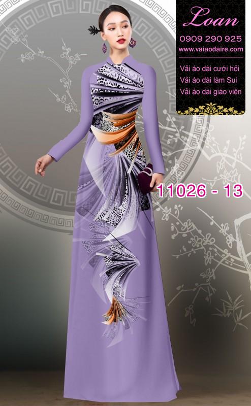Vải áo dài lập thể