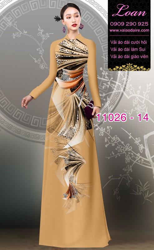 Vải áo dài lập thể
