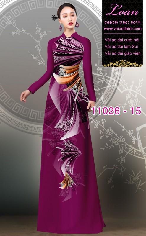 Vải áo dài lập thể