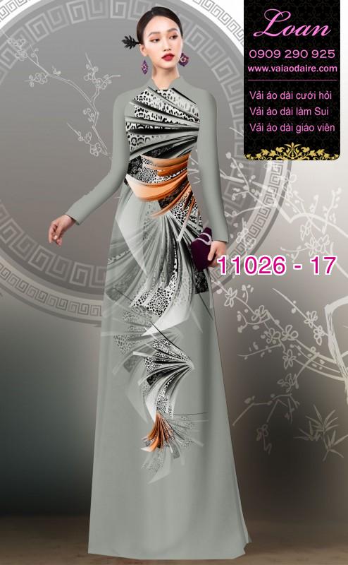 Vải áo dài lập thể