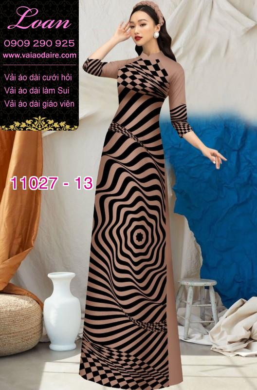 Vải áo dài lập thể