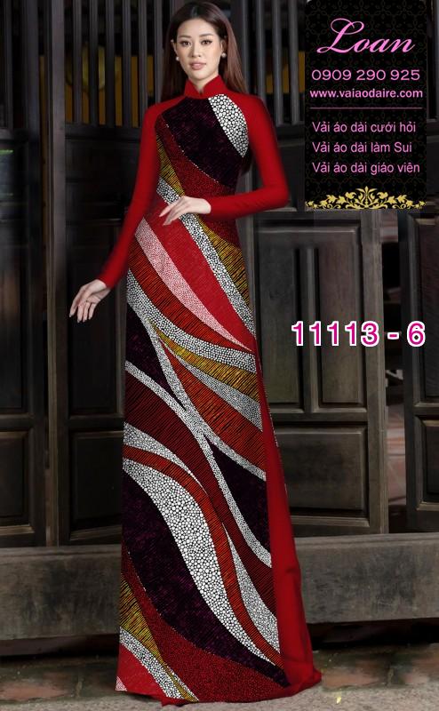 Vải áo dài hoa 3D Vải áo dài hoa 3D