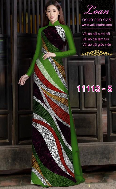 Vải áo dài hoa 3D Vải áo dài hoa 3D