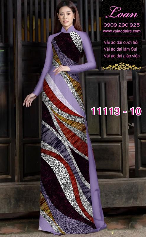 Vải áo dài hoa 3D Vải áo dài hoa 3D